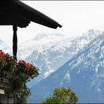 Haus mit Bergblick