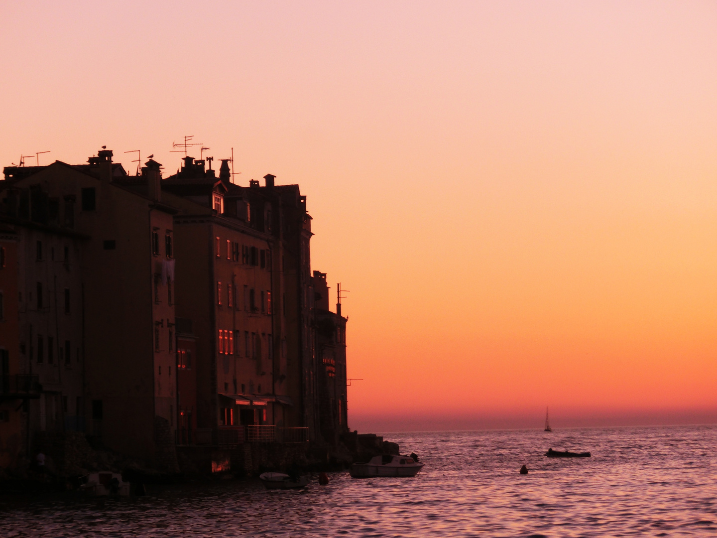 Haus mit Blick aufs Meer.