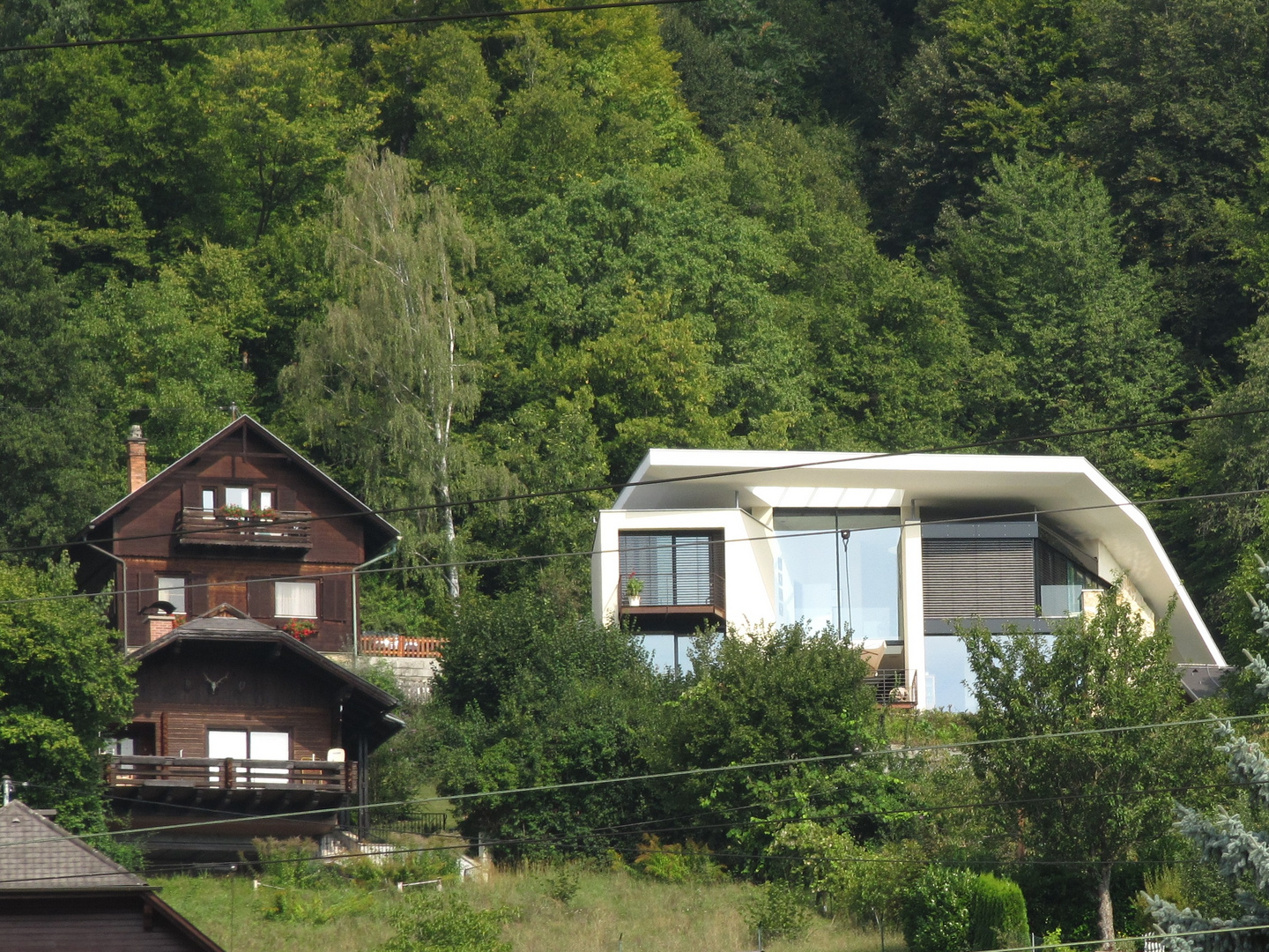 Haus mit Blick zum See