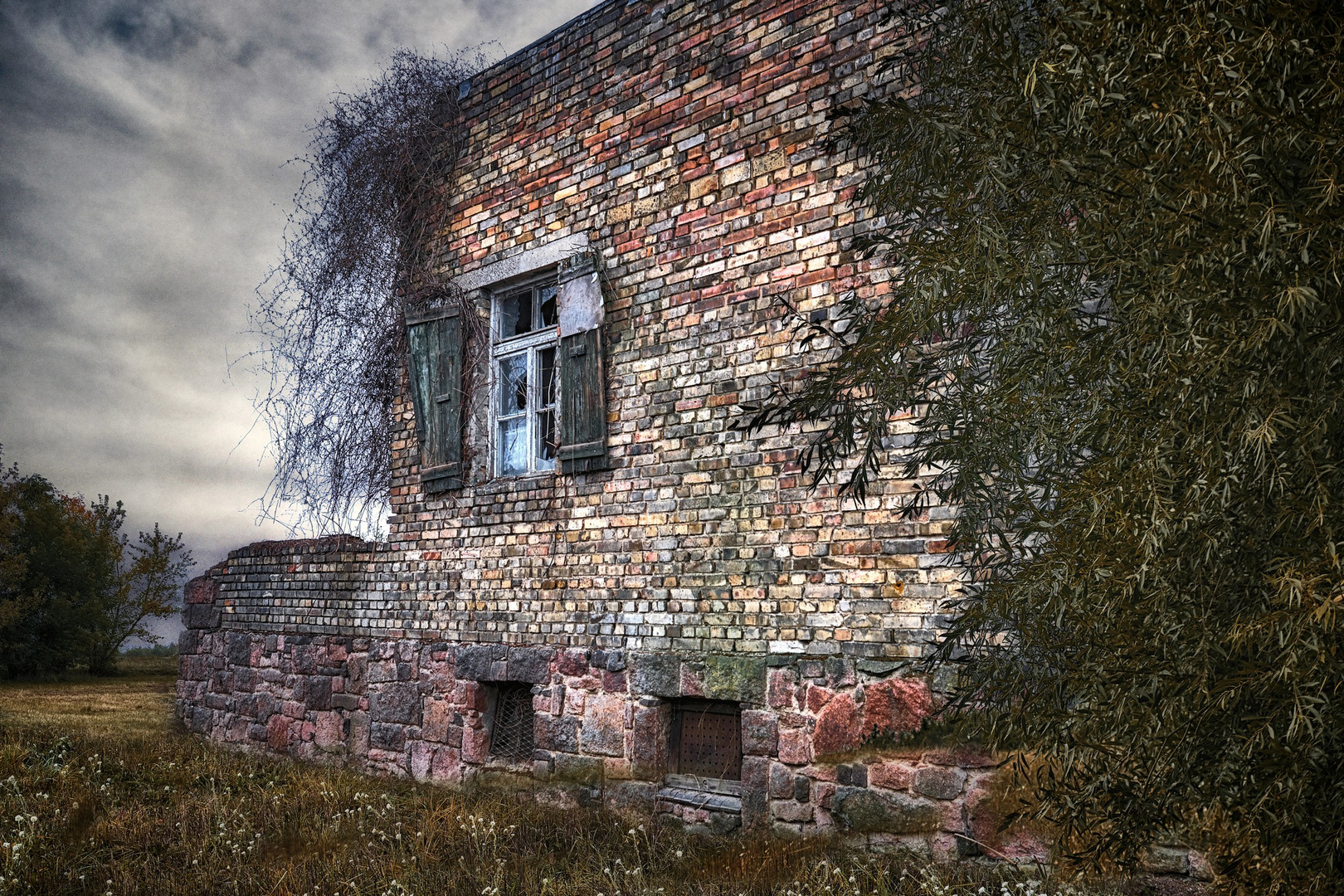 Haus mit Fenster