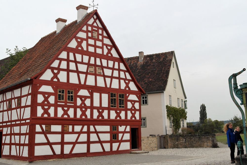 Haus mit Gesicht Freilandmuseum Bad Windsheim