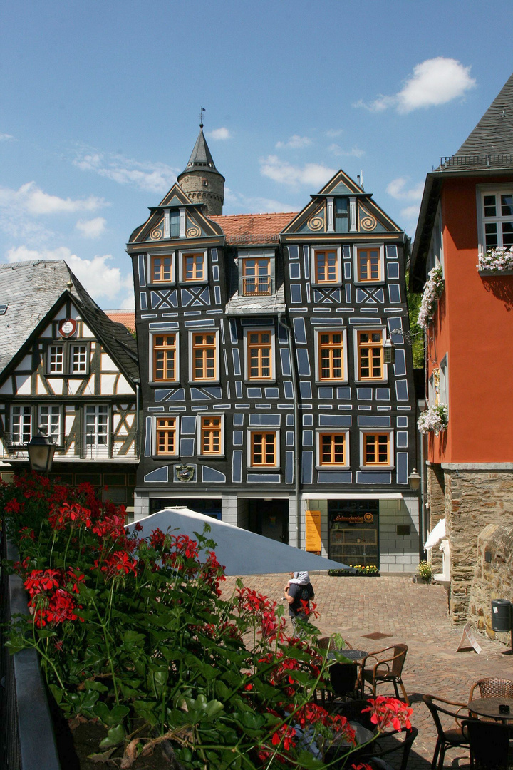 Haus mit Hüftschwung