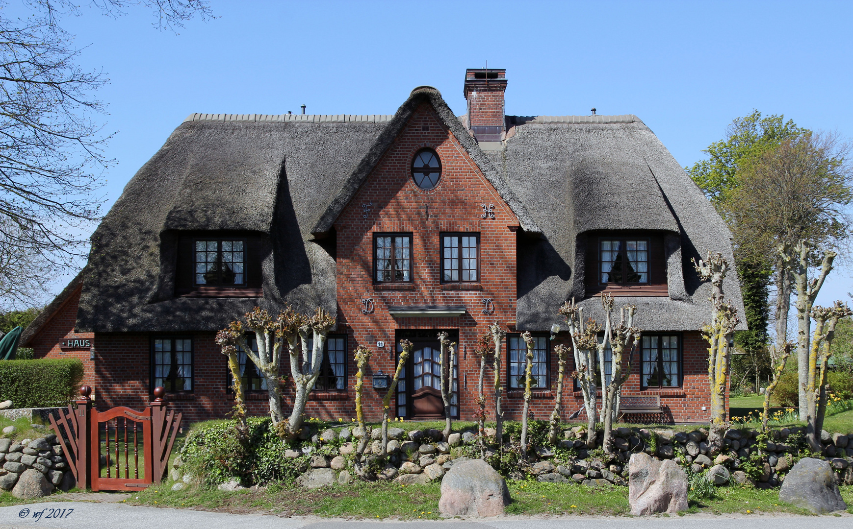 Haus mit Reed Foto & Bild landschaft, sylt, garten Bilder auf