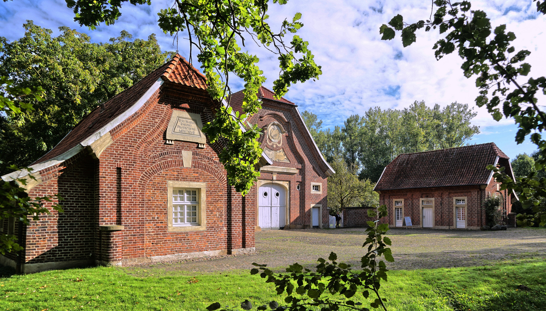 Haus Rüschhaus Münster Foto & Bild | natur Bilder auf ...