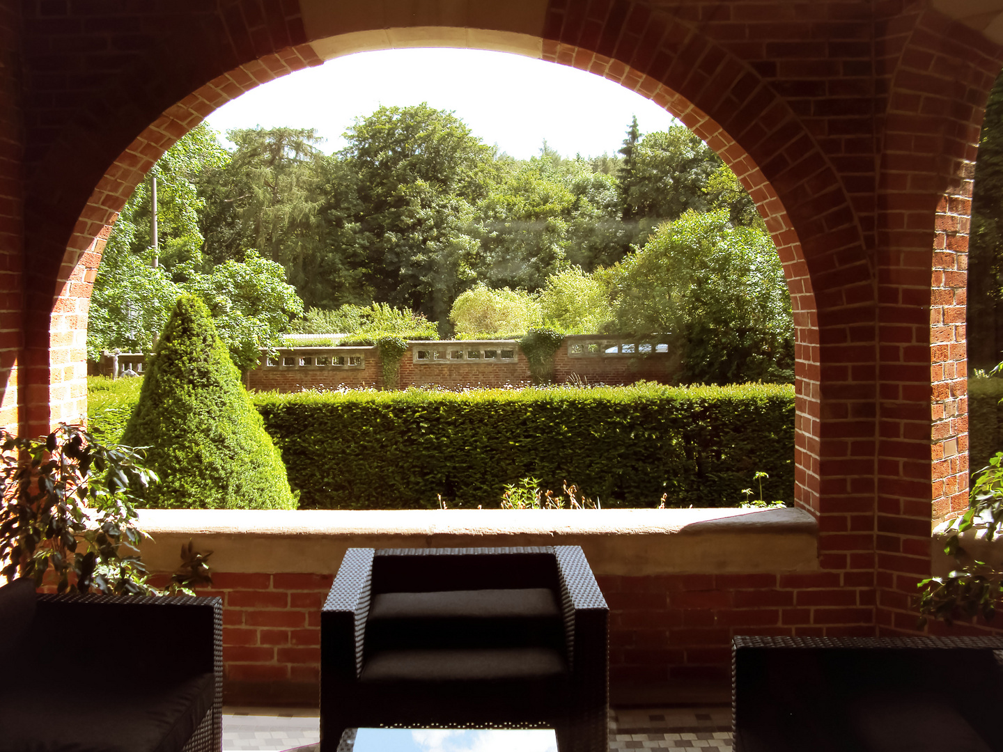 Haus Schulenburg Gera, Loggia