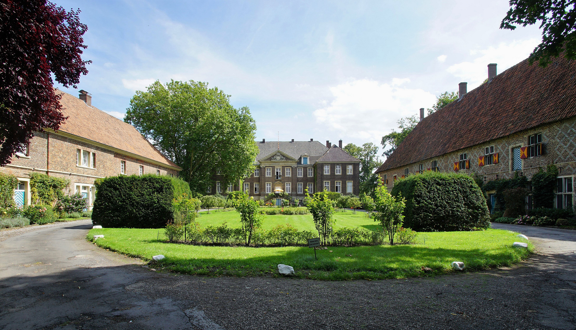 Haus Steinfurt - Innenhof.