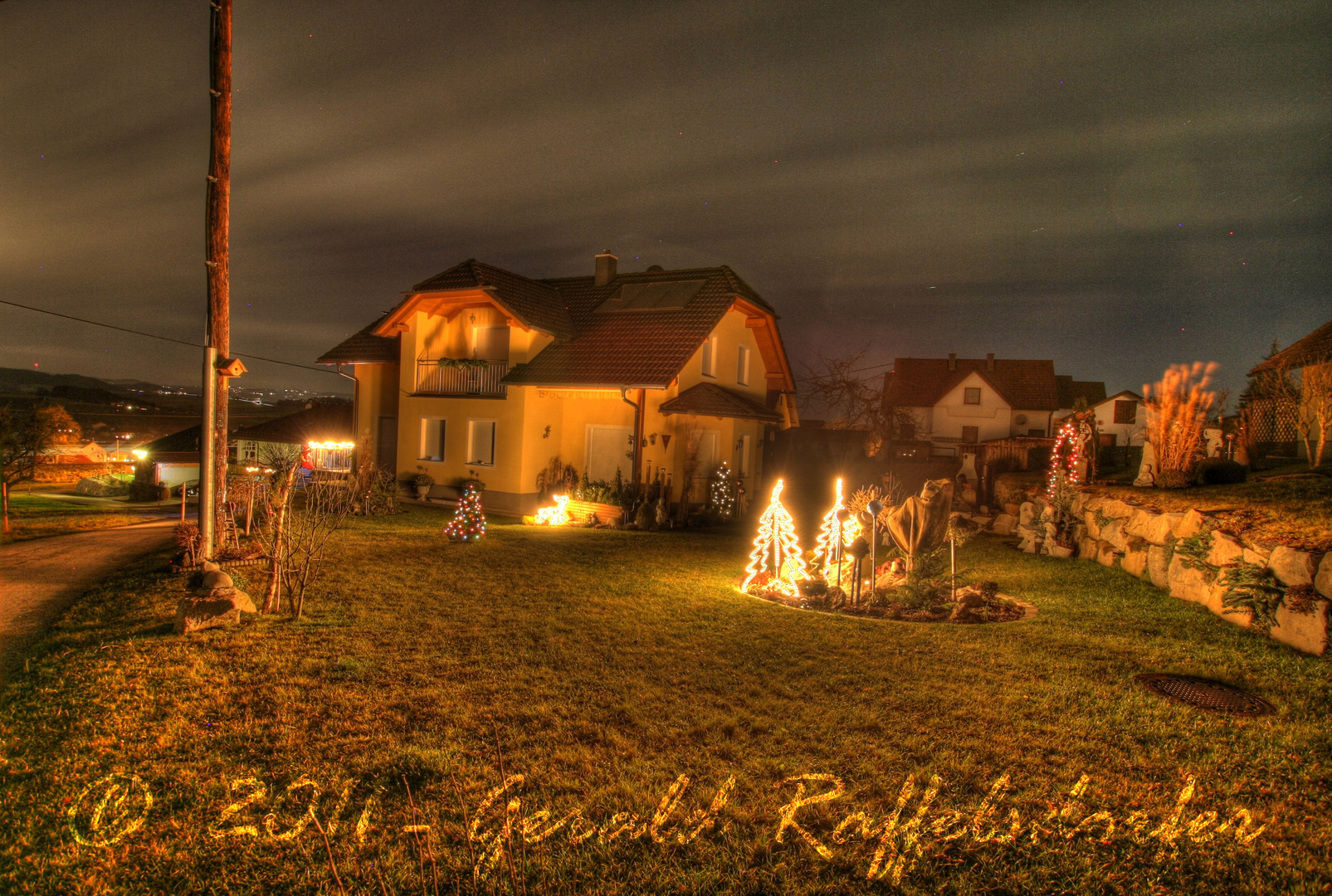 Haus und Garten im "Winter" 2011