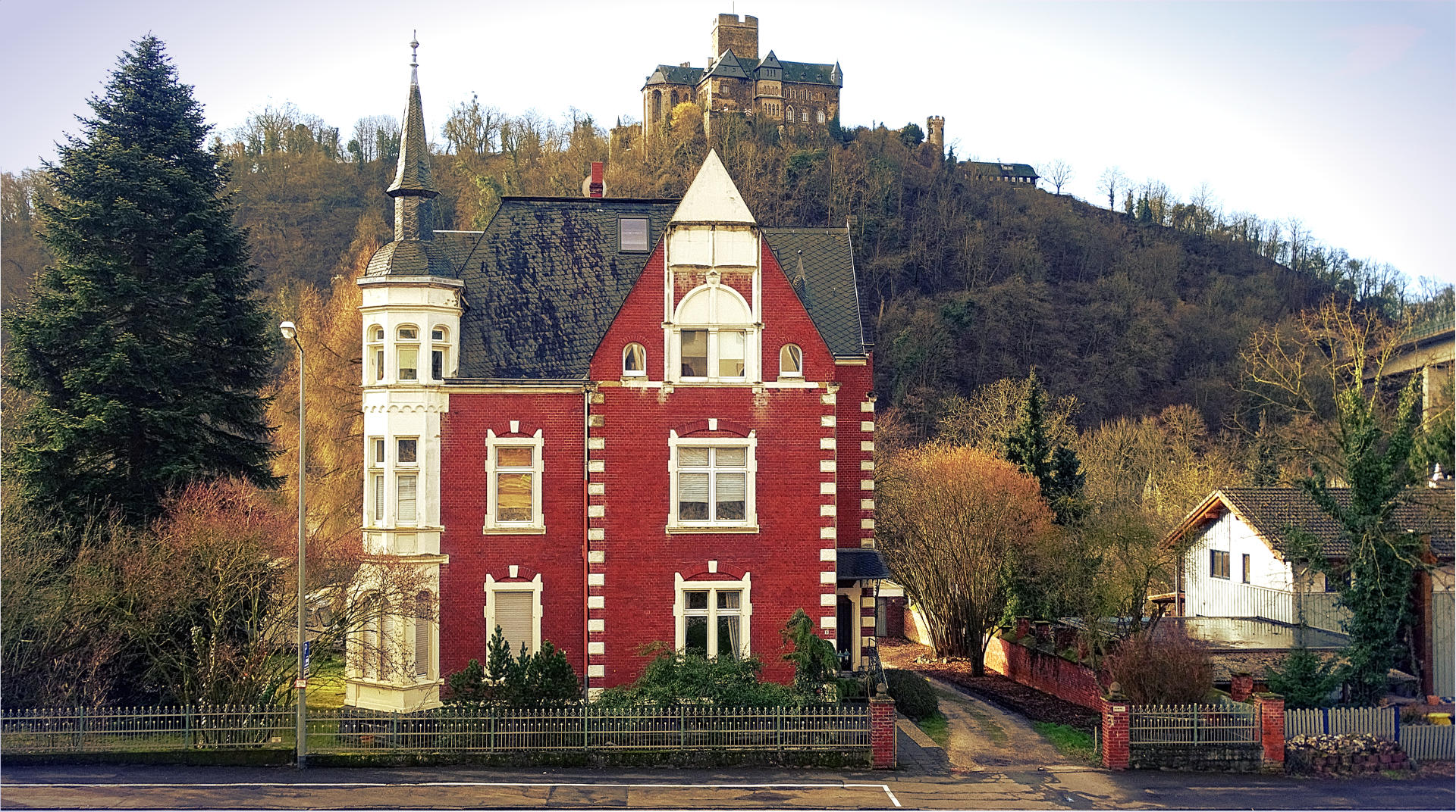 Haus unter der "Burg Lahneck" in Lahnstein