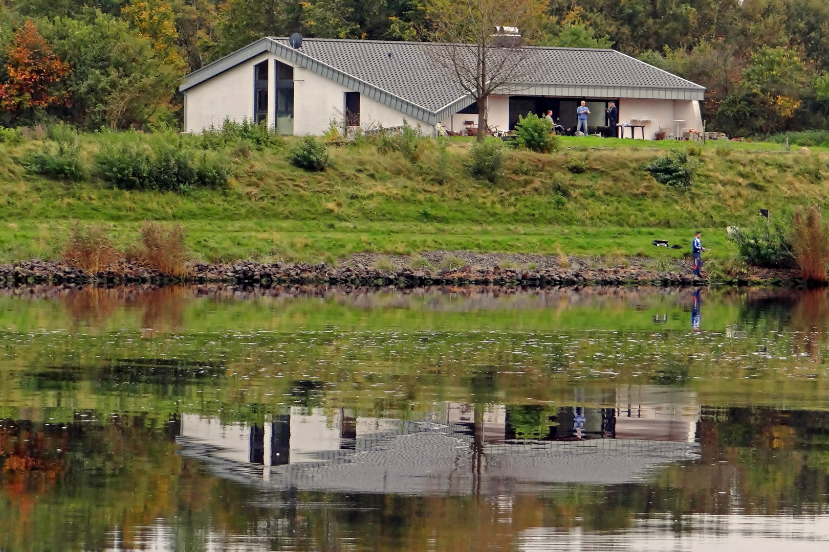 Haus unter Wasser