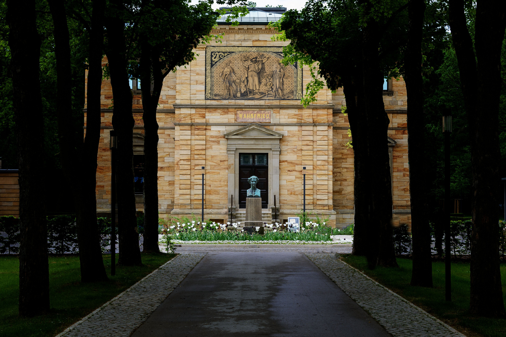 Haus "Wahnfried" in Bayreuth.