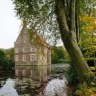 Haus Welbergen im Herbst.