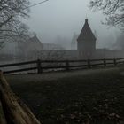 Haus Welbergen im Nebel