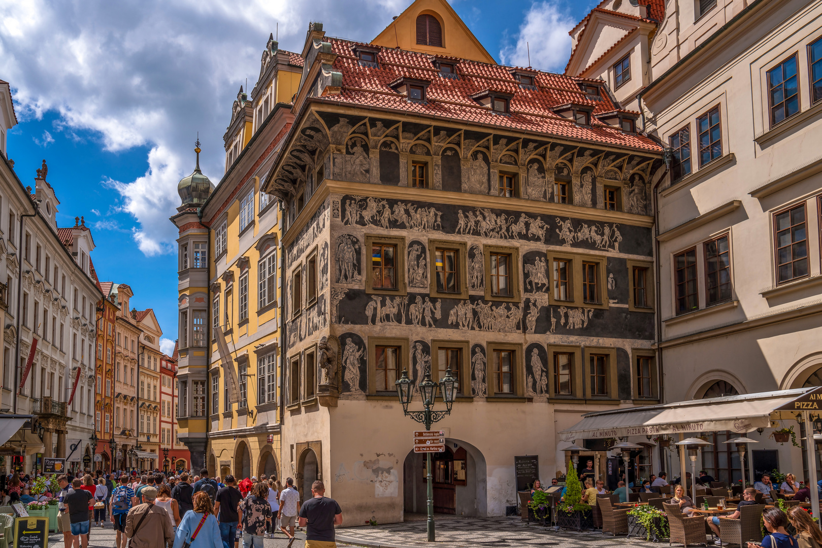 Haus zur Minute in Prag