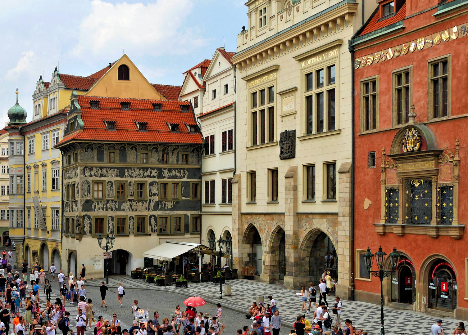 Haus " Zur Minute " in Prag