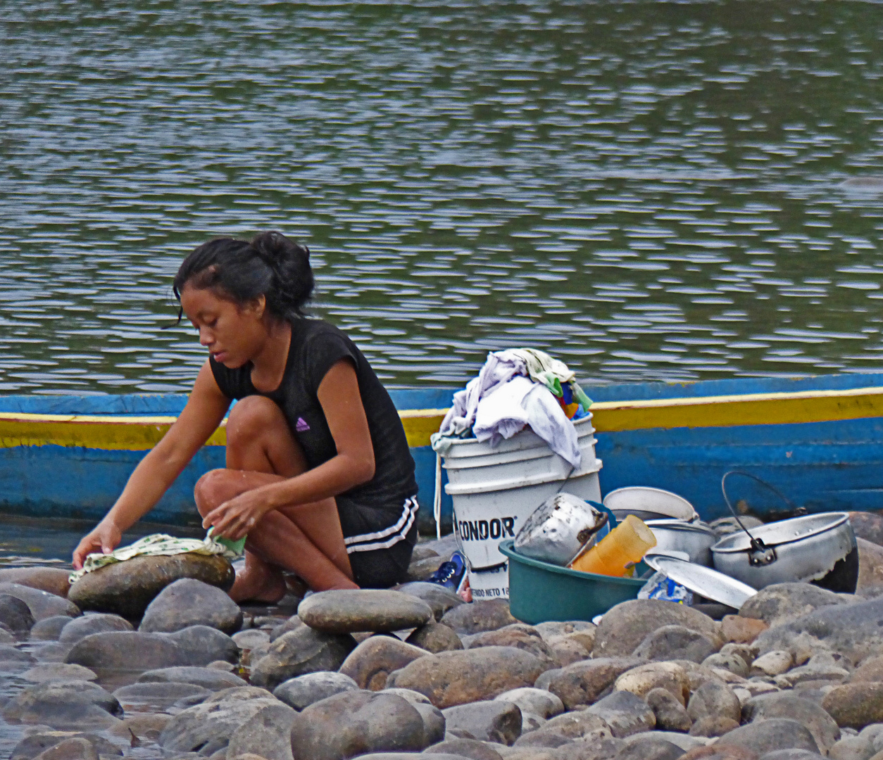 Hausarbeit am Amazonas