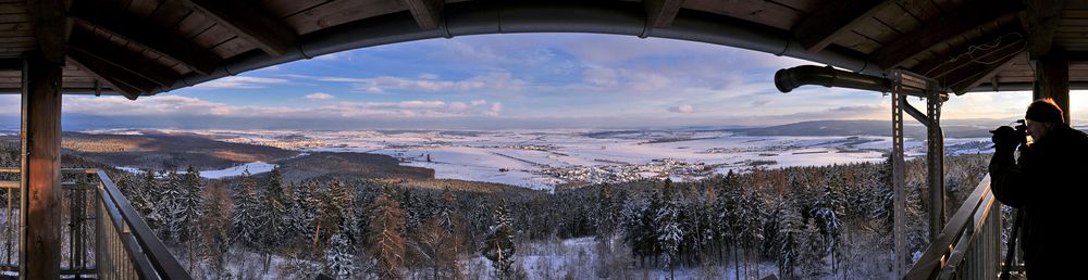 Hausbergturm Panorama