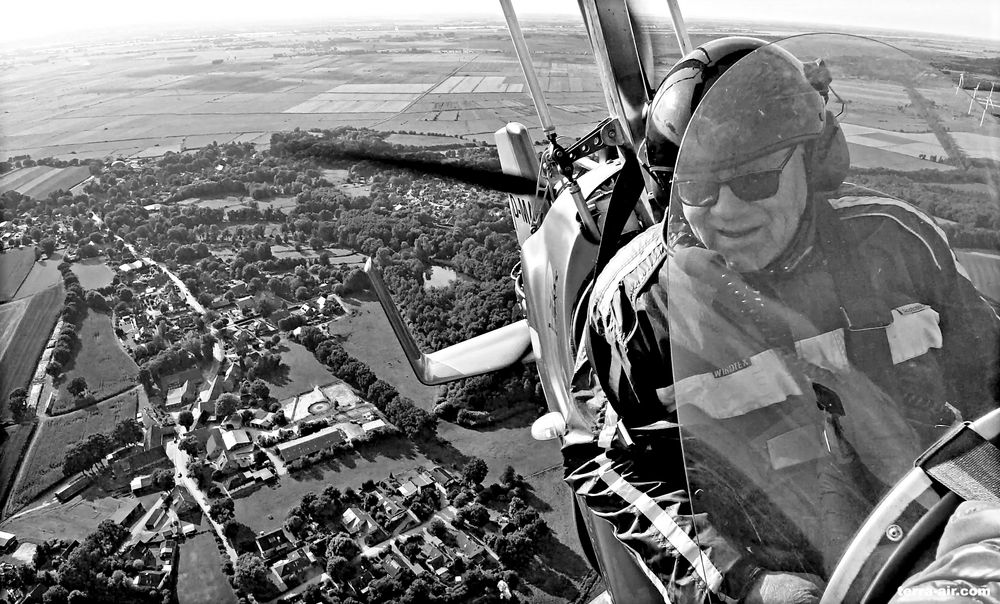 Hausbesuch (Luftbild, aerial)