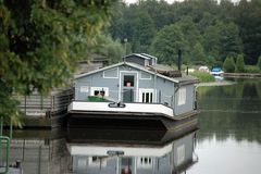 Hausboot am Aller Meer