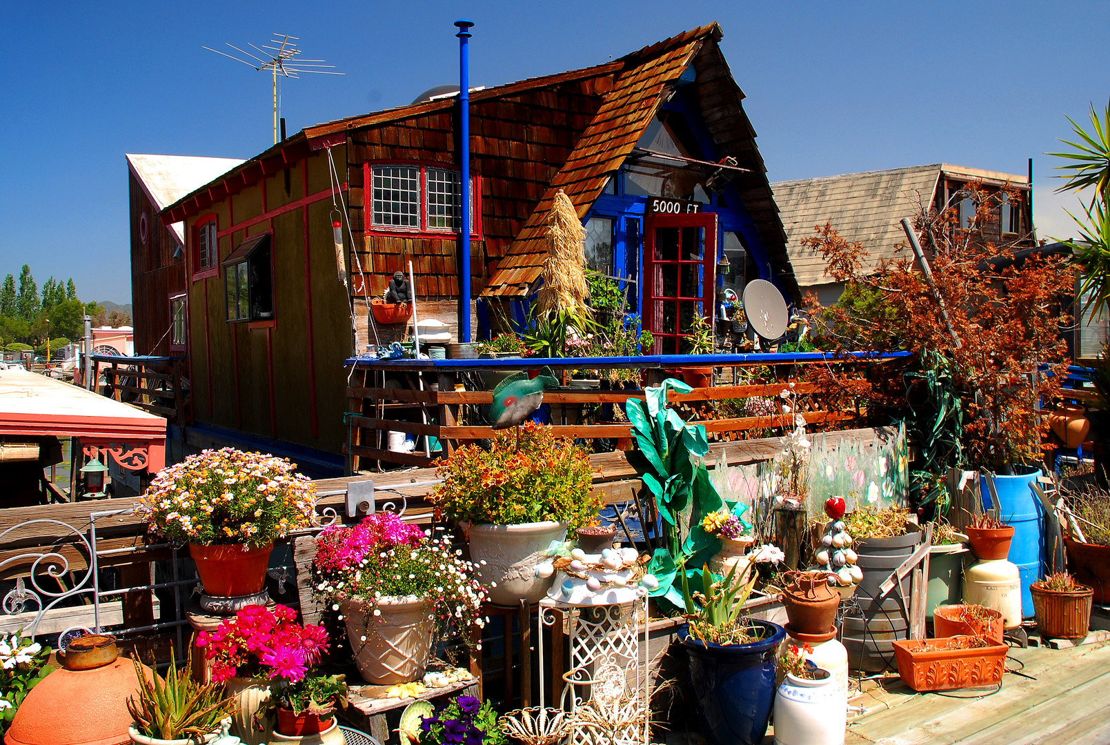 Hausboot Arrangement