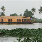 Hausboot auf den Backwaters