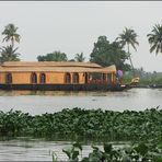 Hausboot auf den Backwaters