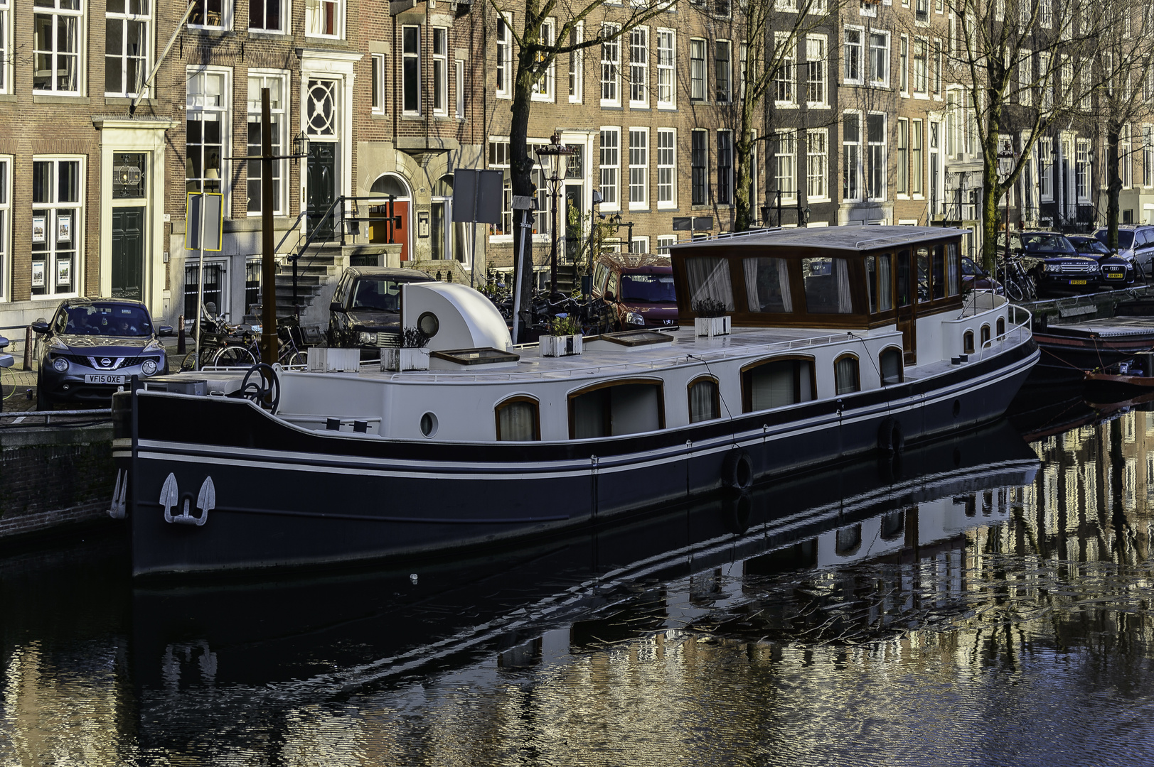 Hausboot auf der Prinsengracht