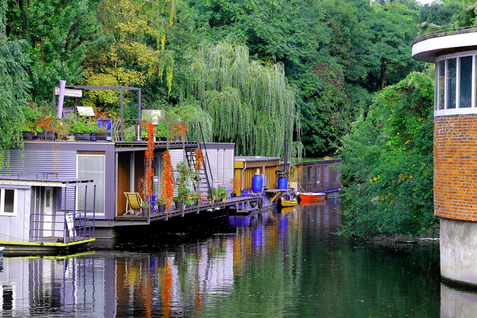 Hausboot in Berlin