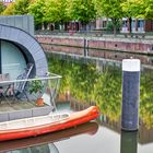 Hausboot Kanal Hamburg-Hammerbrook