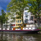 Hausboot mit Landstrom