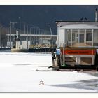 Hausboot tiefgekühlt