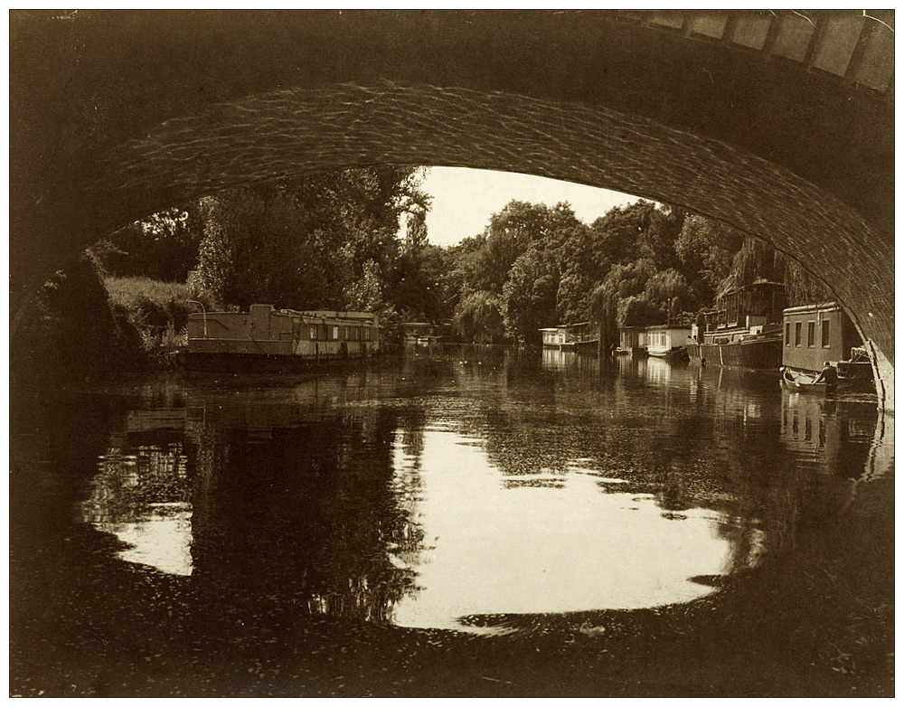 Hausboote an der Spree