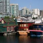 Hausboote im Coal Harbour, Vancouver