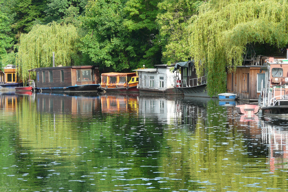 Hausboote in Berlin