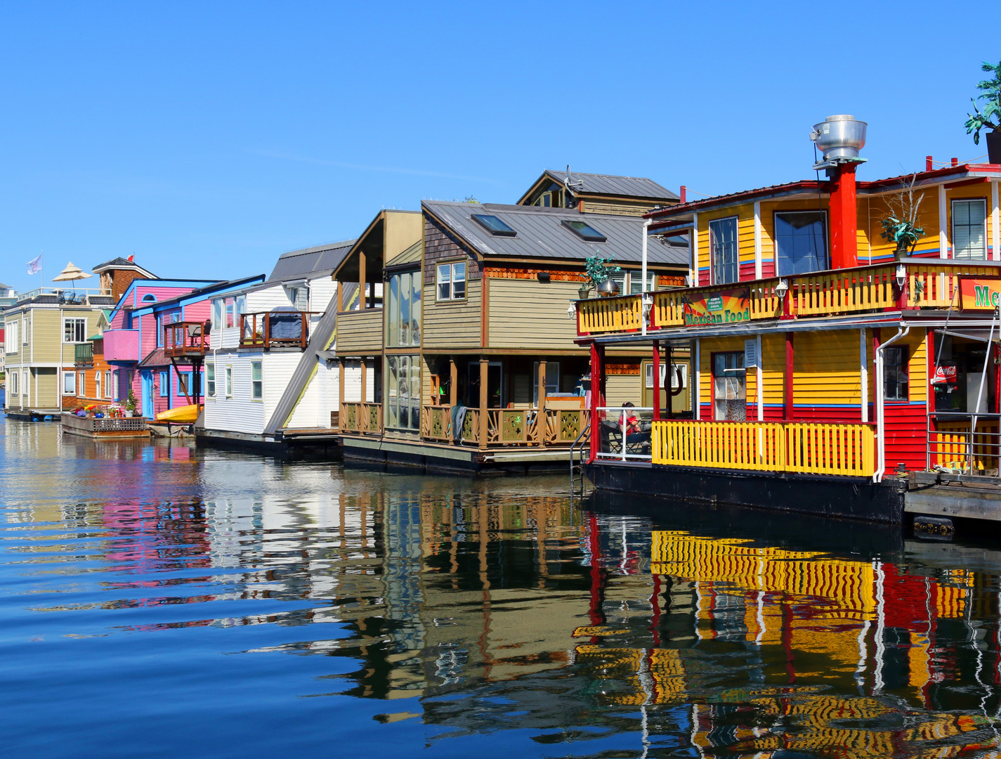 Hausbootsiedlung, Victoria (BC), Kanada