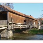 Hausbrücke mit Satteldach in Buchfart - Weimarer Land