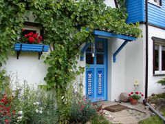 Hauseingang auf der Insel Usedom