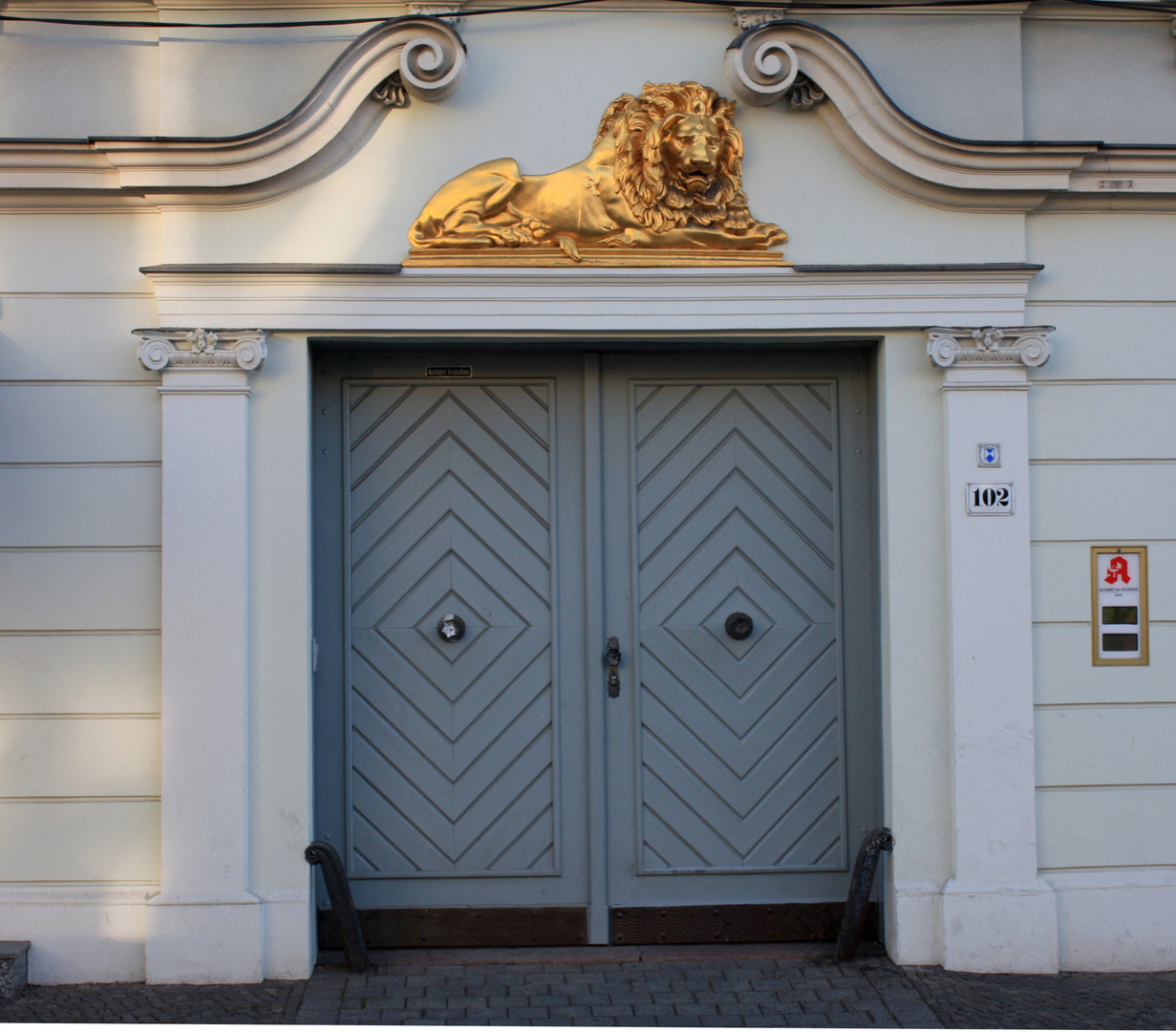 Hauseingang im Holländerviertel in Potsdam