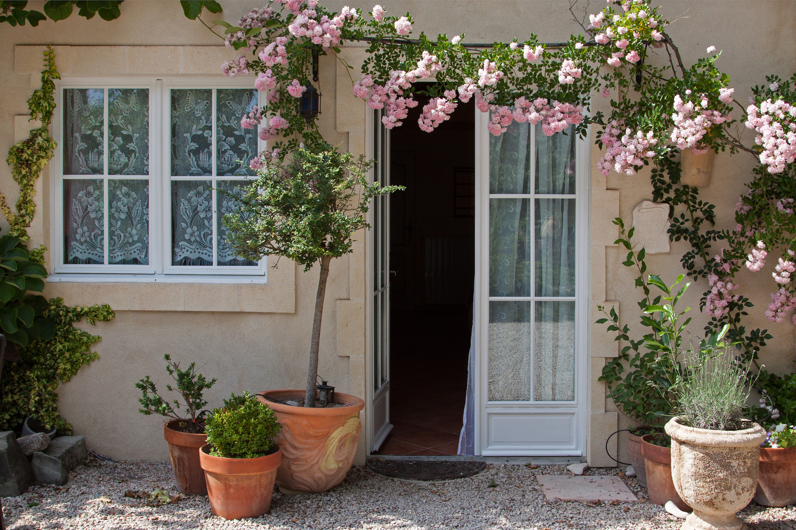 Hauseingang in der Provence