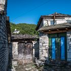 "Haus"eingang in Dilofo einem Dorf in den Bergen von Nordgriechenland