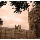 Hauses of the Parliament from behind