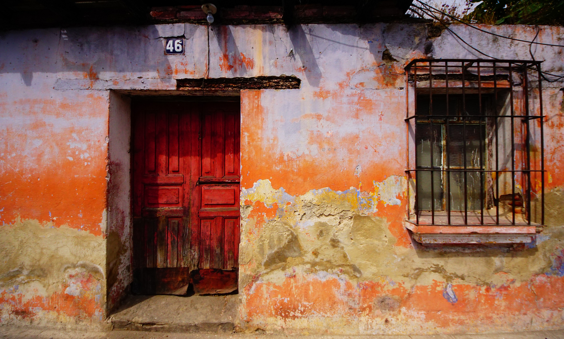 Hausfassade Antigua Guatemala