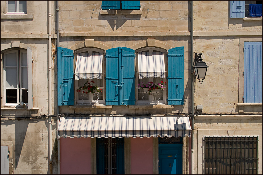 Hausfassade in Arles