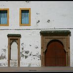 Hausfassade in Essaouira, Marokko