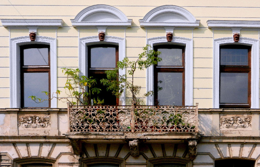 Hausfassade in Krefeld