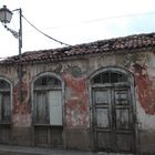 Hausfassade in San Sebastian auf La Gomera