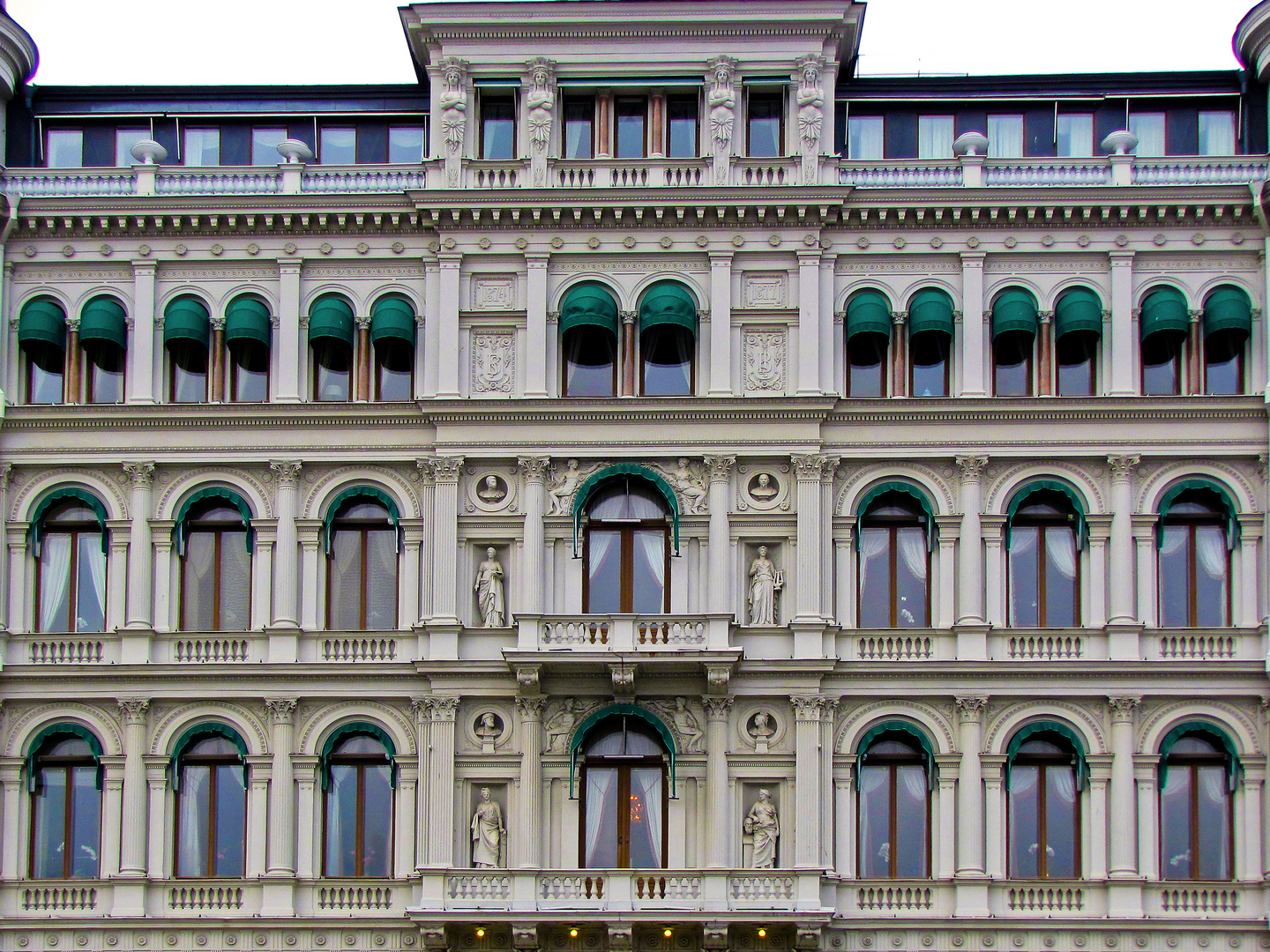 Hausfassade in Stockholm