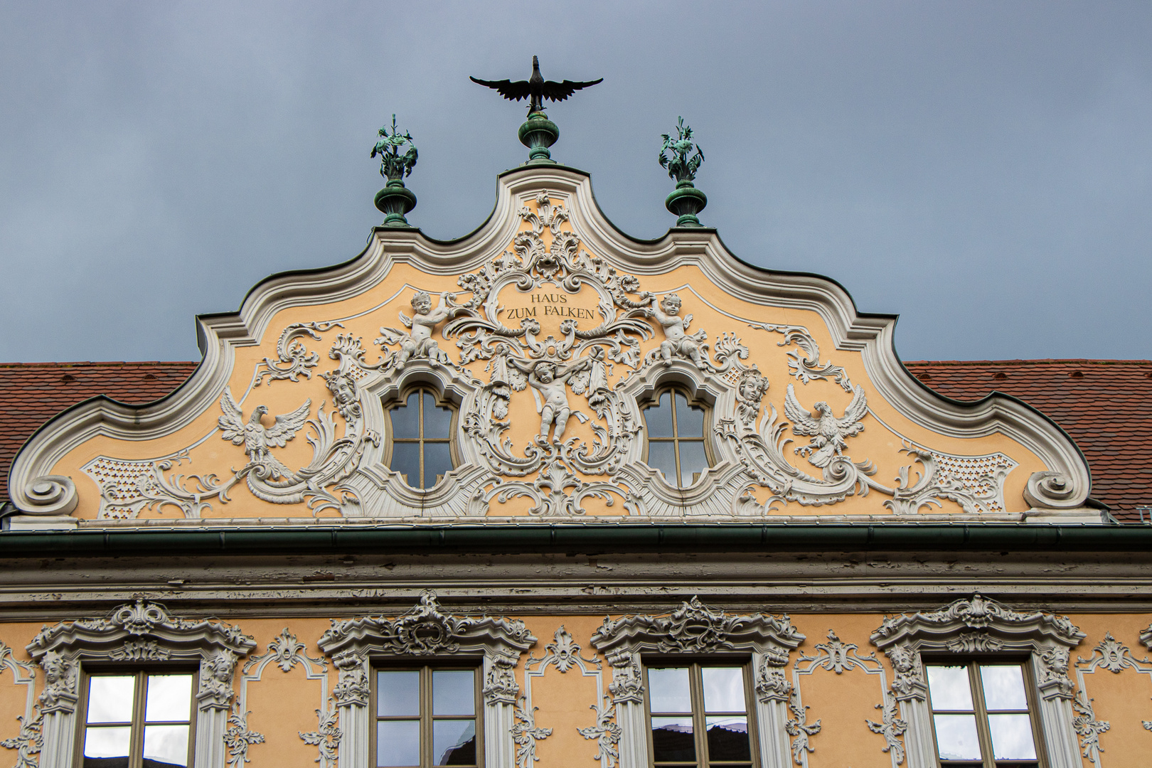 Hausfassade in Würzburg