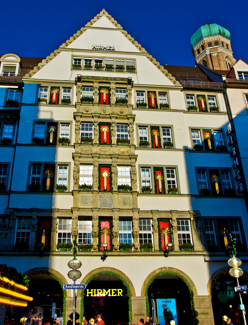 Hausfassade, München, Kaufinger Straße