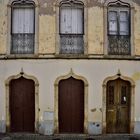 Hausfront in Silves.