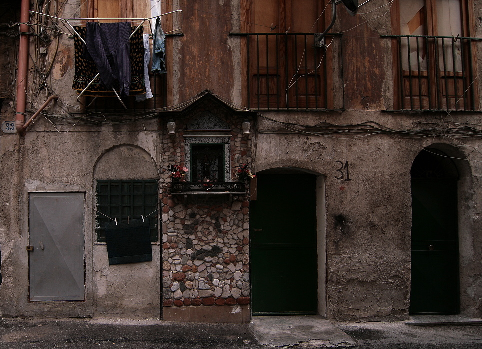 Hausnr. 31, irgendwo in Palermo